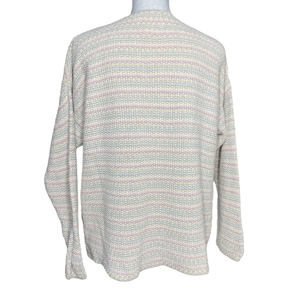 Women's Multicolor Knit Sweater - Picture 3 of 11